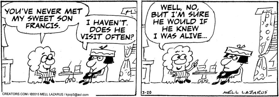 Momma for Mar 20, 2021