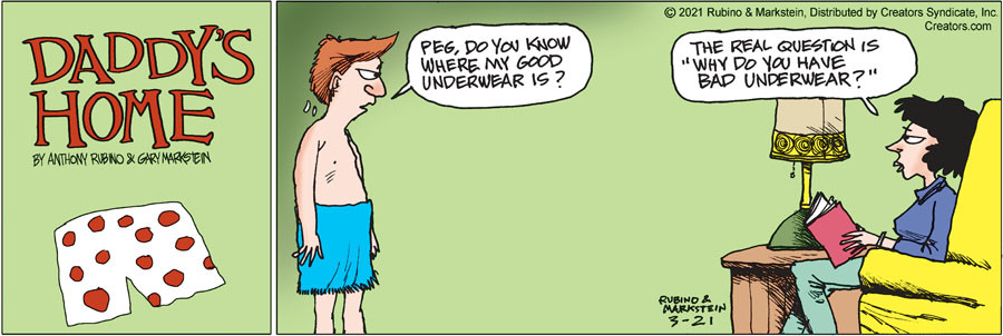 Daddy's Home for Mar 21, 2021