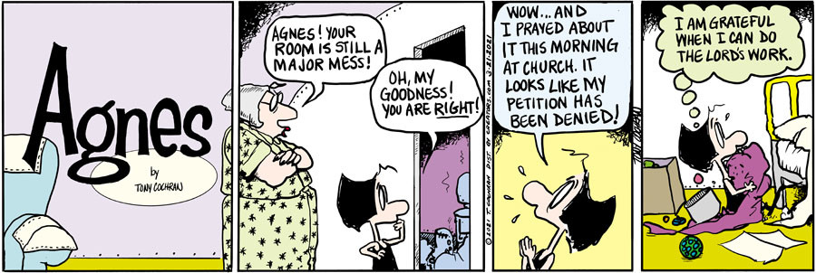 Agnes for Mar 21, 2021