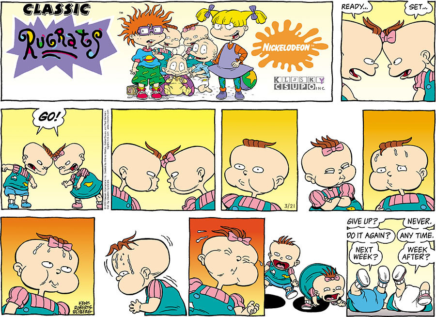 Rugrats for Mar 21, 2021