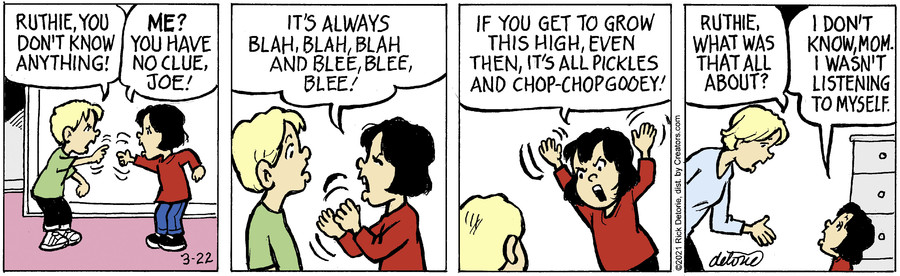 One Big Happy® for Mar 22, 2021