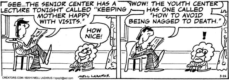 Momma for Mar 26, 2021