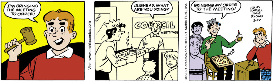 Archie for Mar 27, 2021