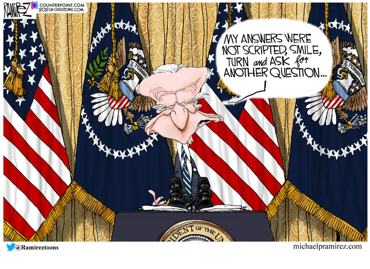 Michael Ramirez for Mar 28, 2021