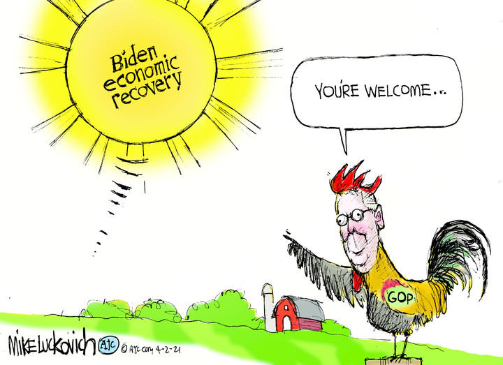 Mike Luckovich for Apr 02, 2021