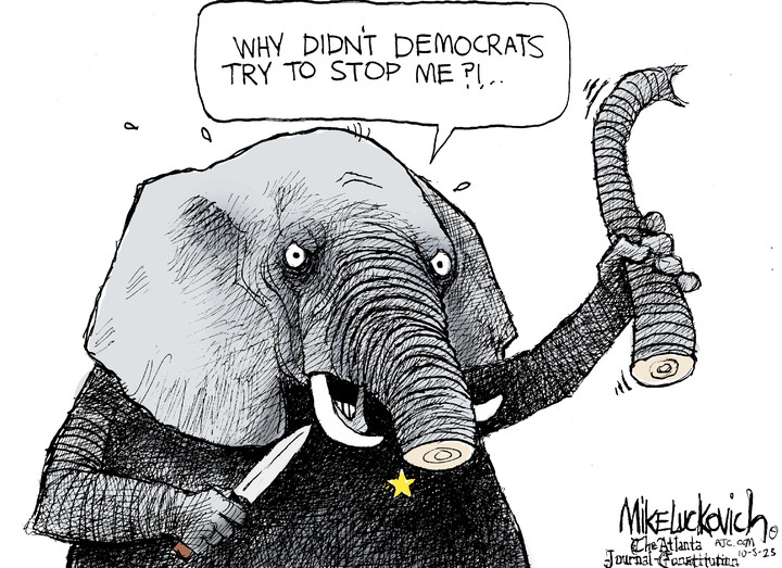 Mike Luckovich for Oct 05, 2023