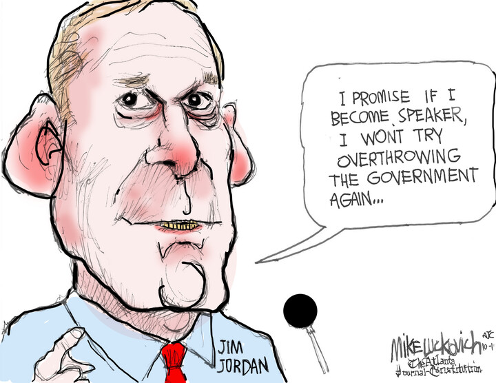 Mike Luckovich for Oct 19, 2023