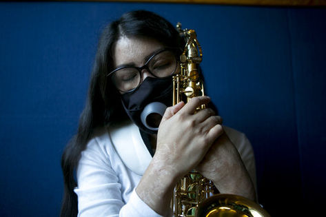 Mexican musician finds refuge in saxophone after acid attack | The Era ...