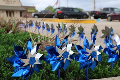 WPSO creates pinwheel garden to promote child abuse awareness | The Era ...