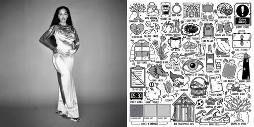 This combination of images shows cover images for "Falling or Flying" by Jorja Smith, left, and "Autumn Variations" by Ed Sheeran. (FAMM via AP, left, and Gingerbread Man Records/Warner Records via AP)