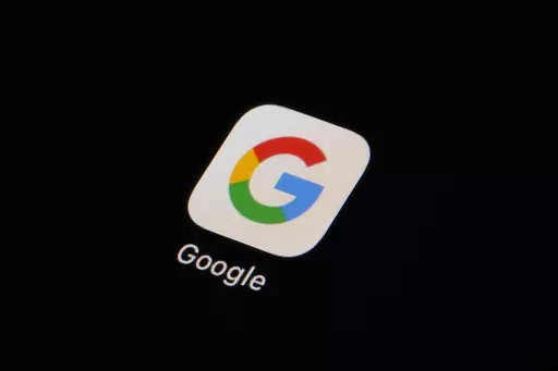 The Google app icon is seen on a smartphone, Tuesday, Feb. 28, 2023, in Marple Township, Pa. A Russian court has fined Google for failing to store personal data on its Russian users, the latest in a series of fines on the tech giant amid tensions between Russia and the West over the war in Ukraine. A magistrate at Moscow’s Tagansky district court on Tuesday, Nov. 14, 2023 fined Google around $164,200 after the IT company repeatedly refused to store personal data on Russian citizens in Russia. 