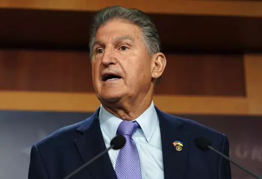Sen. Joe Manchin, D-W.Va., speaks during a news conference Tuesday, Sept. 20, 2022, at the Capitol in Washington. President Joe Biden on Saturday was criticized by Manchin for being “cavalier” and “divorced from reality” the day after vowing to shuttered coal fired electric plants and lean heavier on wind and solar energy in the future. (AP Photo/Mariam Zuhaib, File)