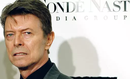 David Bowie arrives at the Fourth Annual Black Ball Concert for "Keep A Child Alive" on Oct. 25, 2007, in New York.  Warner Chappell Music has purchased the global music publishing rights to David Bowie’s song catalog. The deal includes hundreds of songs such as “Space Oddity,” “Ziggy Stardust,” “Fame,” “Modern Love” and “Let’s Dance.”  (AP Photo/Stephen Chernin, File)