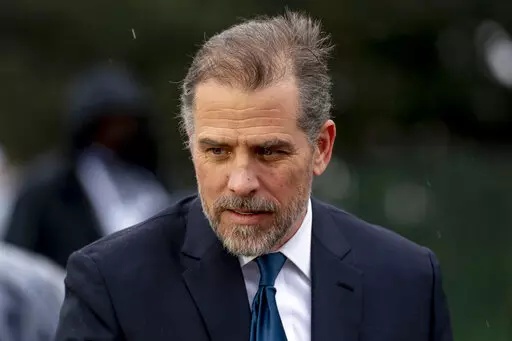 Hunter Biden, the son of President Joe Biden, speaks to guests during the White House Easter Egg Roll on the South Lawn of the White House, April 18, 2022, in Washington. Republicans are laying the groundwork to make Hunter Biden and his business dealings a central target of their investigative and oversight efforts. The financial dealings of the president's eldest son will come under new scrutiny if Republicans win control of one or both houses of Congress this fall, as is increasingly expected