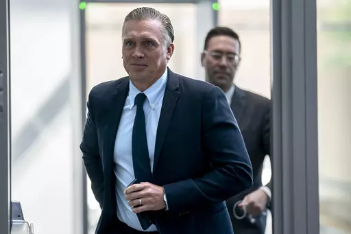 Devon Archer, Hunter Biden's former business partner, passes through the security checkpoint as he arrives on Capitol Hill to give closed-door testimony to the House Oversight Committee in the Republican-led investigations into President Biden's son, in Washington, Monday, July 31, 2023. House Republicans released a transcript Thursday, Aug. 3, of their interview with Hunter Biden’s former business associate detailing overseas financial dealings with the president’s son. (AP Photo/J. Scott A
