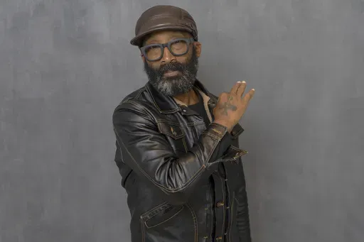 D'Wayne Wiggins of Tony! Toni! Tone! poses for a portrait in New York on Sept. 27, 2023. (AP Photo/Gary Gerard Hamilton, File)