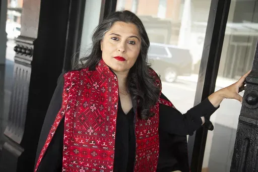 Filmmaker Sharmeen Obaid-Chinoy poses for a portrait on June 5, 2024, in New York to promote her newest film “Diane von Furstenberg: Woman in Charge," which is streaming on Hulu. (Photo by Andy Kropa/Invision/AP)