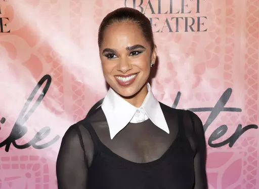 Misty Copeland attends the American Ballet Theatre June gala and premiere of "Like Water for Chocolate" in New York on June 22, 2023. The first Black woman to be promoted to principal dancer for the American Ballet Theatre in 2015, Copeland says she never takes that opportunity for granted. Her recent work includes being co-founder and designer of a new athletic wear brand, the role of interviewer on a new show called “PBS Arts Talk,” and starting a petition to get more inclusive dance emoji