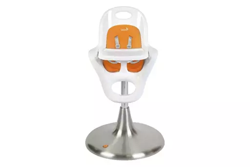 This photo provided by The U.S. Consumer Product Safety Commission shows Boon Flair & Flair Elite highchairs. Toy and nursey product company TOMY International Inc. is recalling about 83,000 of its Boon Flair and Flair Elite Highchairs sold in the U.S. and another 2,850 in Canada on Friday, Sept. 1, 2023. (U.S. Consumer Product Safety Commission via AP)