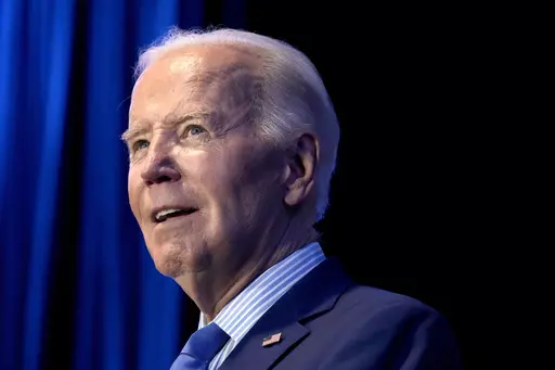President Joe Biden speaks in Columbia, S.C., Jan. 27, 2024. Biden has formally clinched a second straight Democratic nomination. Now his party’s presumptive nominee, he faces an all-but-certain rematch with former President Donald Trump. (AP Photo/Jacquelyn Martin, File)