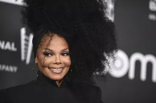 Janet Jackson poses in the press room during the Rock & Roll Hall of Fame Induction Ceremony, Nov. 5, 2022, at the Microsoft Theater in Los Angeles. Jackson will make her fourth appearance at the 2024 Essence Festival of Culture, which this year runs July 5-7, 2024, in the Superdome in New Orleans. (Photo by Richard Shotwell/Invision/AP, File)