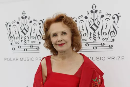 Composer Kaija Saariaho, of Finland, arrives for the Polar Music Prize ceremony, where she was named Polar Music Prize laureate Composer for 2013, at the Stockholm concert hall in Stockholm on Aug. 27, 2013. Saariaho, who wrote acclaimed works that made her the among the most prominent composers of the 21st century, died Friday, June 2, 2023, at her apartment in Paris, her family said in a statement posted on her Facebook page. She was 70. Saariaho had been diagnosed in February 2021 with gliobl