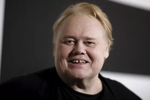 Louie Anderson appears during the 2017 Winter Television Critics Association press tour in Pasadena, Calif., on Jan. 12, 2017.   Anderson, whose four-decade career as a comedian and actor included his unlikely and Emmy-winning performance as mom to twin adult sons in the TV series “Baskets,” has died at age 68. (Photo by Richard Shotwell/Invision/AP, File)