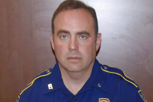 This May 10, 2019 photo provided by the Louisiana State Police shows Master Trooper Chris Hollingsworth, in West Monroe, La., after troopers punched, dragged and stunned Black motorist Ronald Greene during his fatal 2019 arrest. Days before his own death, Hollingsworth walked into a secure room deep inside state police headquarters, swore an oath and told investigators about the night he held down Greene and repeatedly hit him in the head with a flashlight. (Louisiana State Police via AP, File)