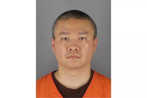 This photo provided by the Hennepin County, Minn., Sheriff's Office on June 3, 2020, shows Tou Thao, a former Minneapolis police officer who held back bystanders while his colleagues restrained a dying George Floyd. Thao was found guilty on Monday, May 1, 2023 of aiding and abetting manslaughter. (Hennepin County Sheriff's Office via AP, File)