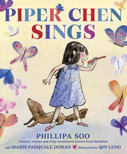 This cover image released by Random House Children's Books and Random House Studio shows "Piper Chen Sings" by Phillipa Soo and Maris Pasquale Doran with illustrations by Qin Leng. ( Random House Children's Books and Random House Studio via AP)
