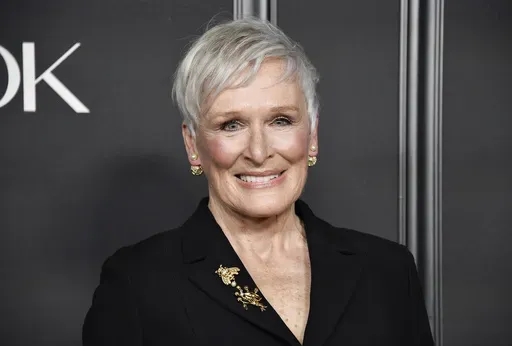 Glenn Close attends the premiere of the Apple TV+ series "The New Look" on Feb. 12, 2024, in New York. (Photo by Evan Agostini/Invision/AP, File)
