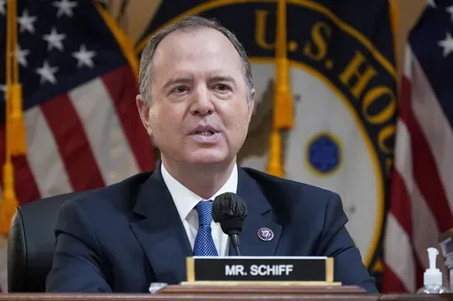 Rep. Adam Schiff, D-Calif., during a hearing at the Capitol in Washington, on June 21, 2022. (AP Photo/J. Scott Applewhite, File)