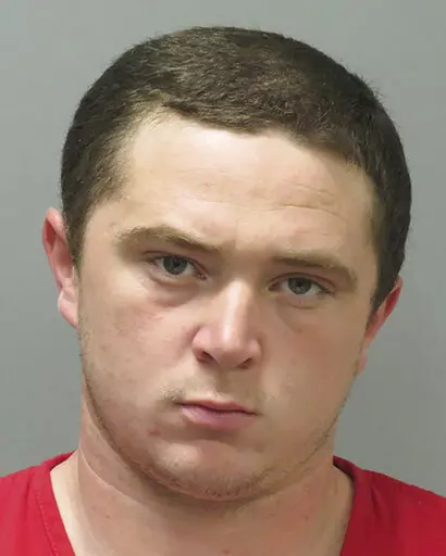 This undated photo provided by the Lafourche Parish Sheriff's Office, in Louisiana, shows David Wesley Prevatte. Prevatte, of Lumberton, North Carolina, was arrested Friday, Feb. 4, 2022, in Bayou Blue, Louisiana, Lafourche Parish Sheriff Craig Webre said in a news release. Prevatte is accused of raping and killing his 5-year-old niece in North Carolina in 2017. (Courtesy of Lafourche Parish Sheriff's Office via AP)