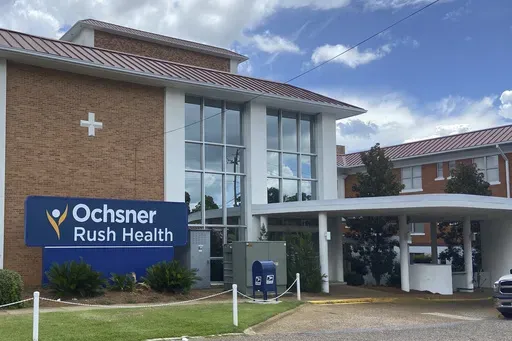 An Ochsner Rush Health building is seen on Aug. 1, 2022, in Meridian, Miss. (Bill Graham/The Meridian Star via AP, File)