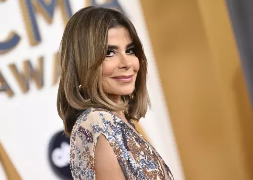 Paula Abdul arrives at the 57th Annual CMA Awards on Nov. 8, 2023, at the Bridgestone Arena in Nashville, Tenn. Abdul has accused former “American Idol” producer Nigel Lythgoe of sexually assaulting her in the early 2000s when she was a judge on the reality competition show, according to a new lawsuit filed Friday, Dec. 29, 2023. (Photo by Evan Agostini/Invision/AP, File)