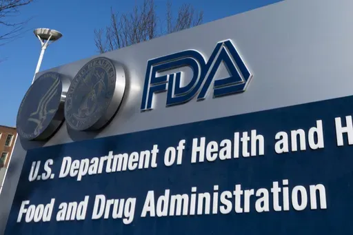 A sign for the U.S. Food and Drug Administration is displayed outside their offices in Silver Spring, Md., Dec. 10, 2020. (AP Photo/Manuel Balce Ceneta, File)
