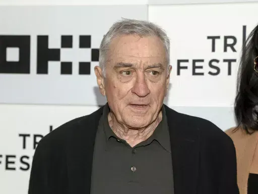 Actor Robert De Niro attends the Tribeca Festival opening night premiere of "Kiss the Future" at the OKX Theater at BMCC Tribeca Performing Arts Center on Wednesday, June 7, 2023, in New York. On Friday, May 3, 2024, The Associated Press reported on stories circulating online incorrectly claiming De Niro was captured on video yelling at anti-Israel protesters in New York City.(Photo by Andy Kropa/Invision/AP, File)