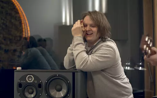 This image released by Netflix shows Lewis Capaldi in a scene from the documentary "Lewis Capaldi: How I'm Feeling Now." (Netflix via AP)