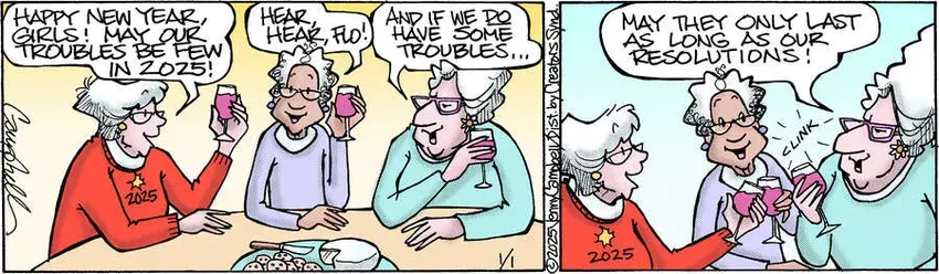 Flo & Friends for Jan 01, 2025