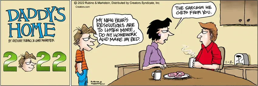 Daddy's Home for Jan 02, 2022