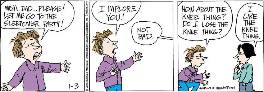 Daddy's Home for Jan 03, 2025