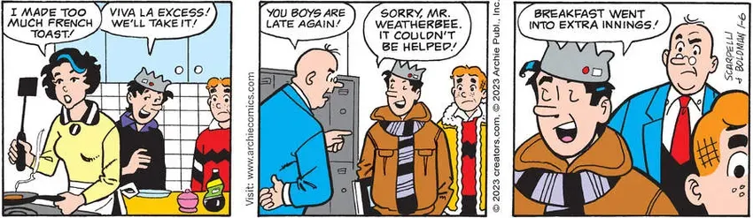 Archie for Jan 06, 2023