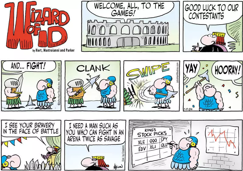 Wizard of Id for Jan 07, 2024