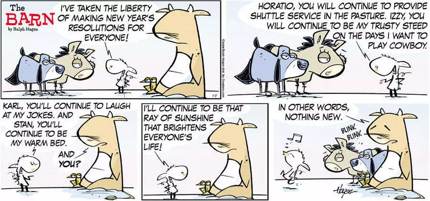 The Barn for Jan 07, 2024