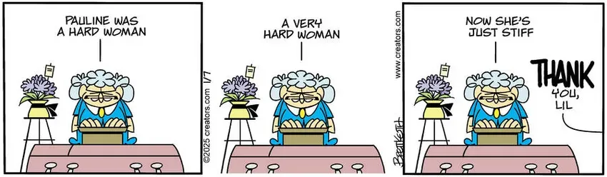 Diamond Lil for Jan 07, 2025