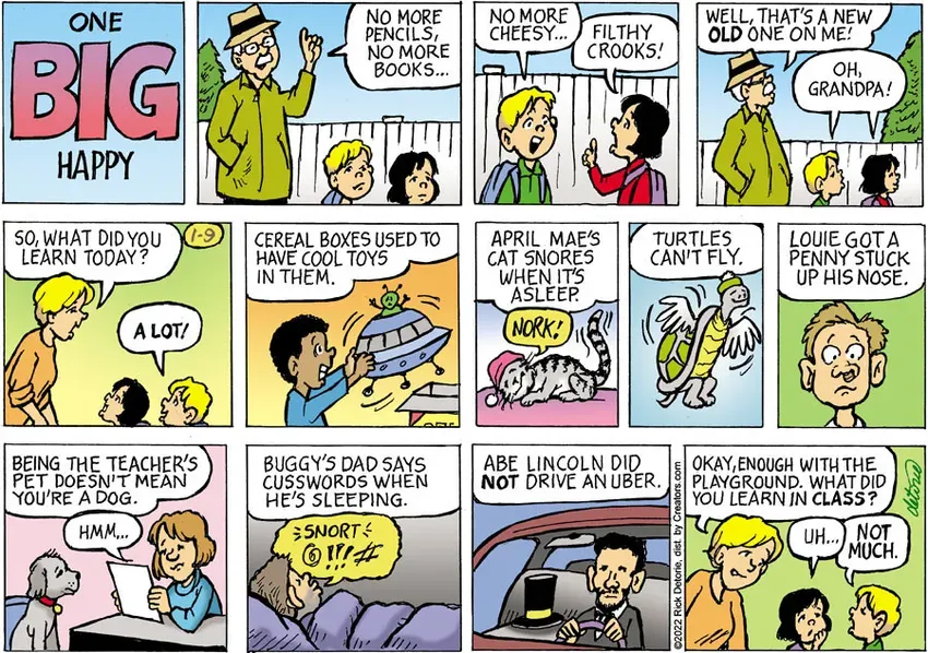 One Big Happy® for Jan 09, 2022