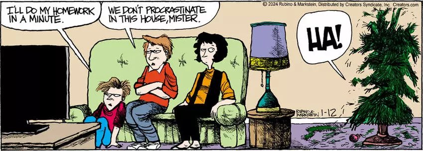 Daddy's Home for Jan 12, 2024