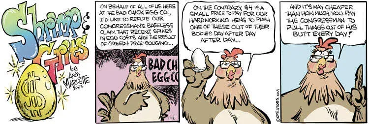 Shrimp and Grits for Jan 12, 2025