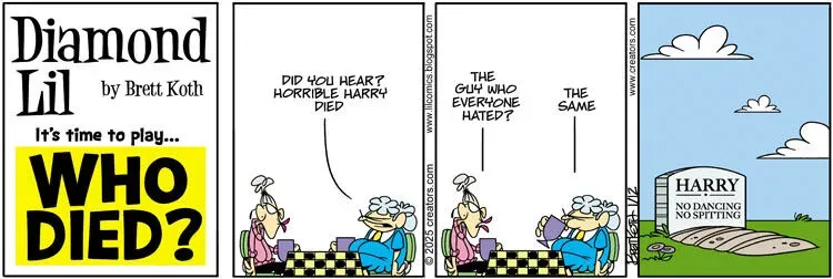 Diamond Lil for Jan 12, 2025