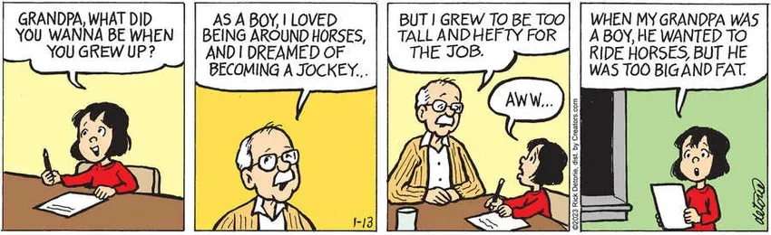 One Big Happy® for Jan 13, 2023